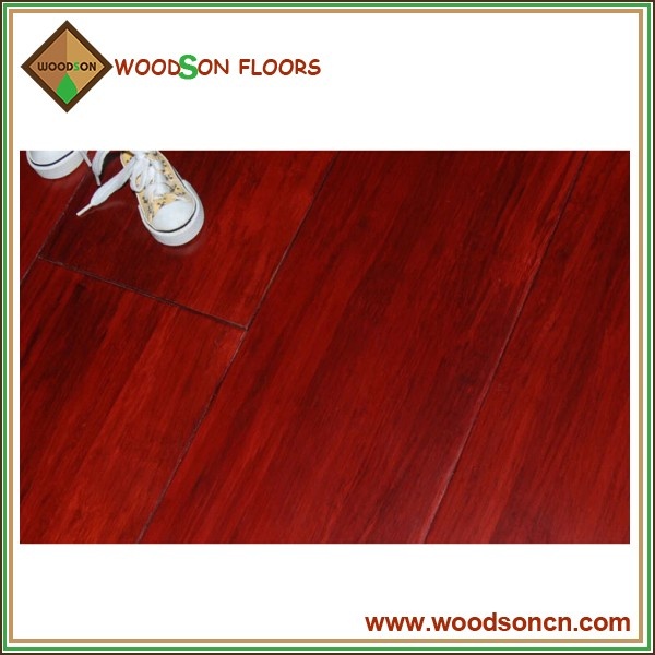 Red Stain Solid Bamboo Flooring