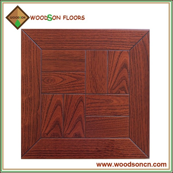 PF018 Red Wine Oak Engineered Parquetry Flooring