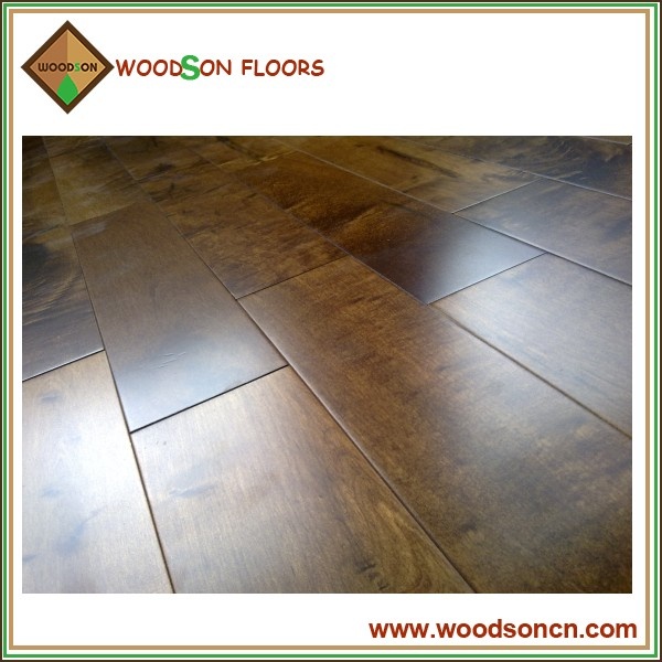 Handscrape Solid Maple Hardwood Floor